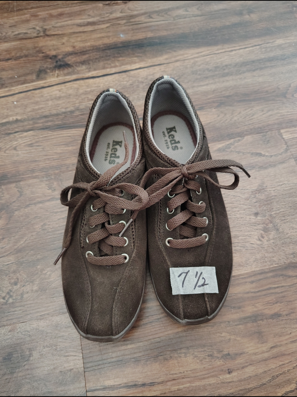 Keds Men’s Brown Suede Casual Sneakers